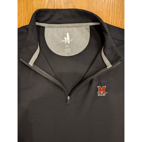 Miami University Ohio Redhawks Johnnie-O Sully 1/4 Zip Pullover Performance  2XL - Picture 8 of 13
